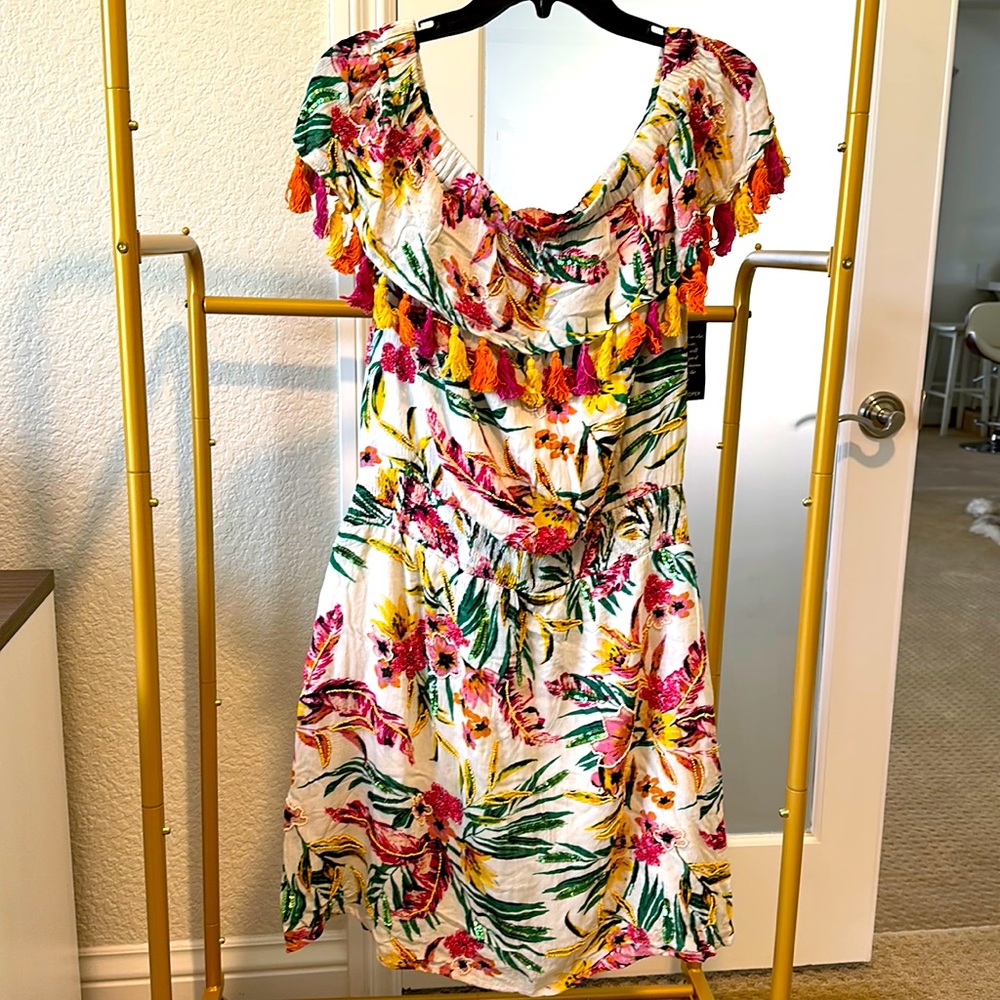 Boston Proper dress off shoulder